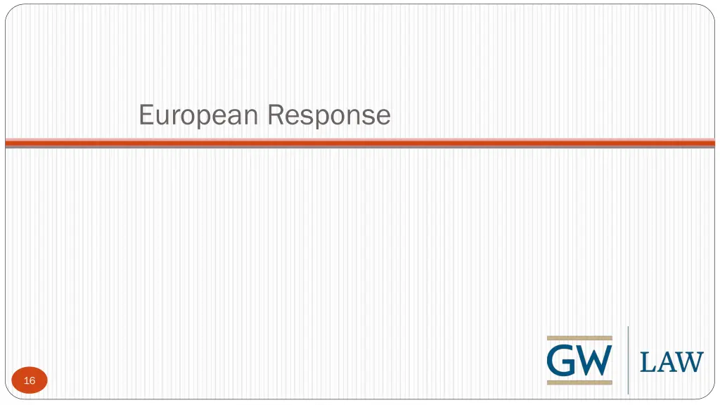 european response