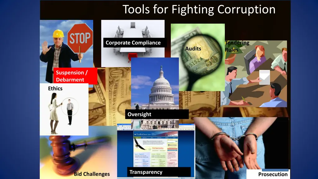 tools for fighting corruption