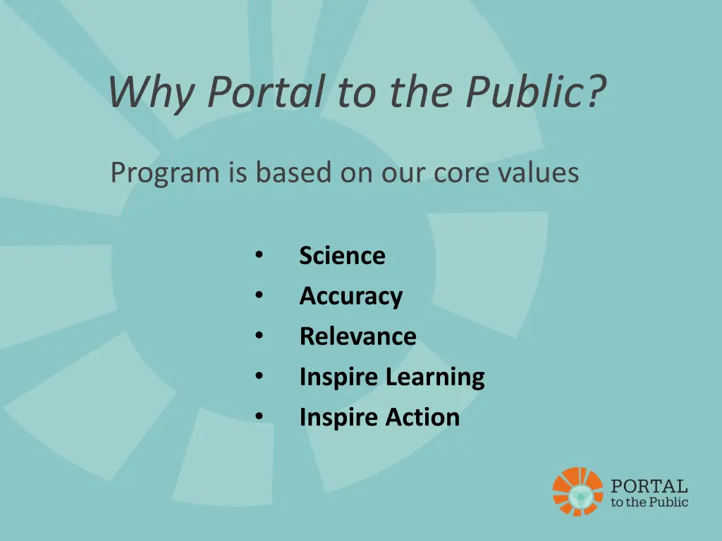 why portal to the public