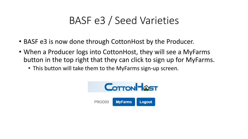 basf e3 seed varieties