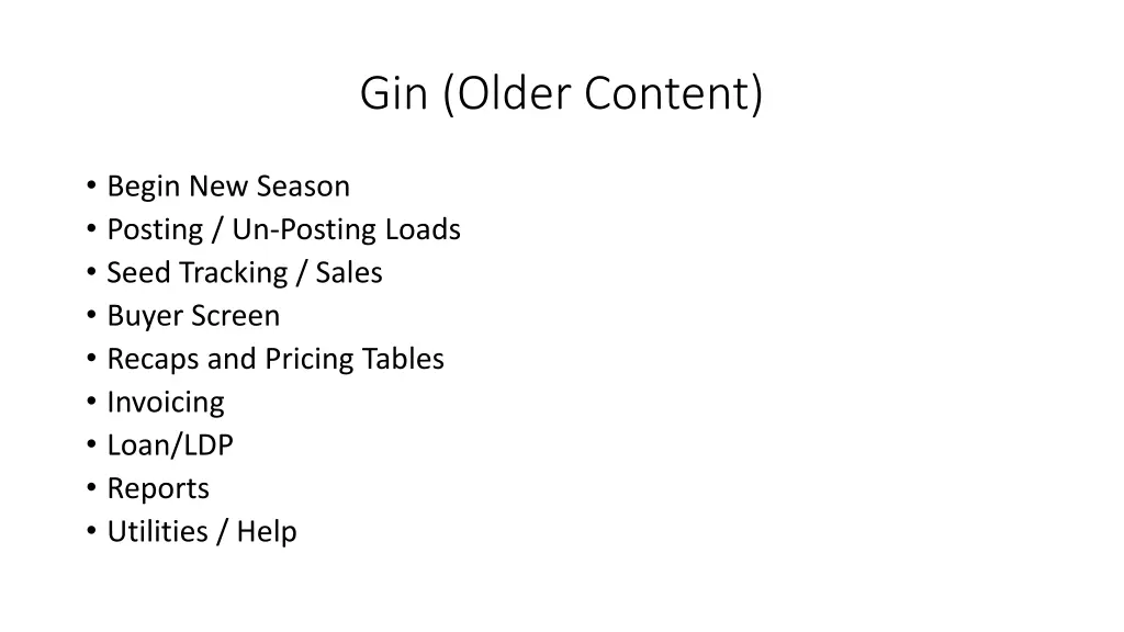 gin older content