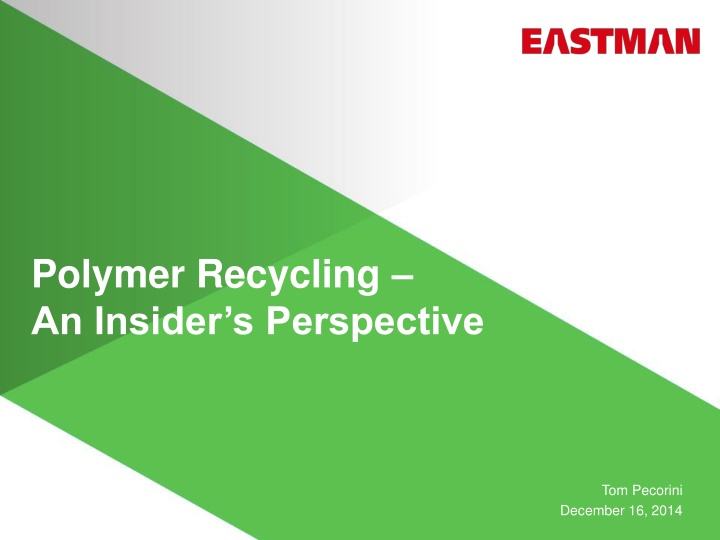 polymer recycling an insider s perspective