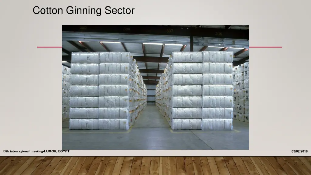 cotton ginning sector 2