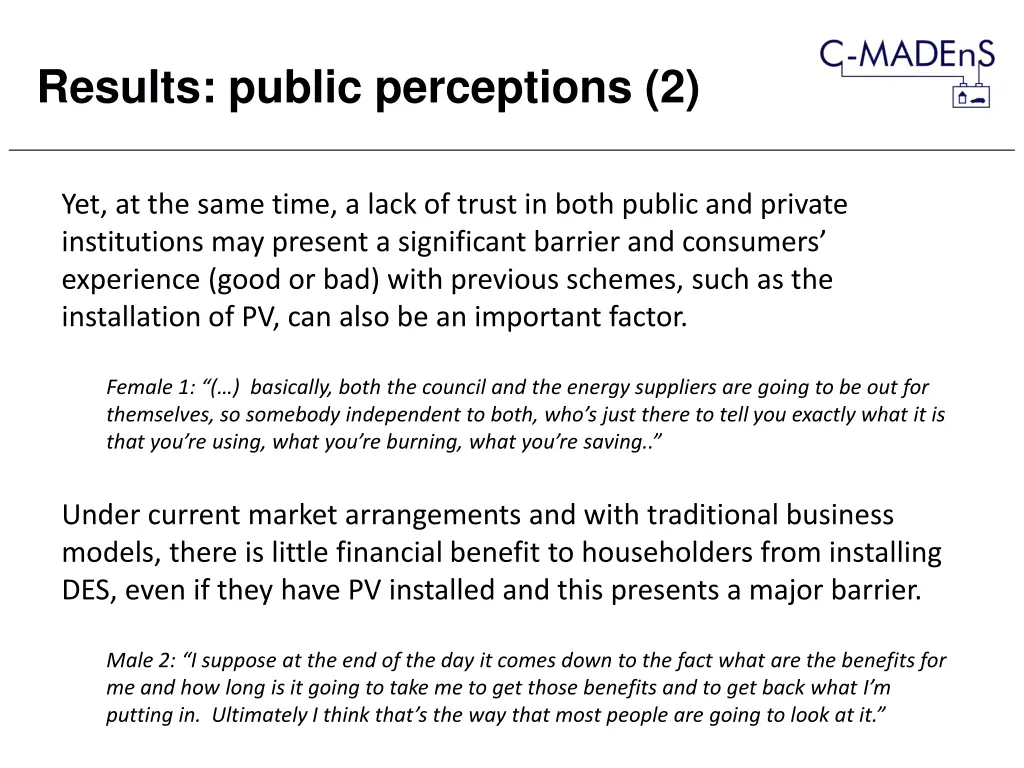 results public perceptions 2