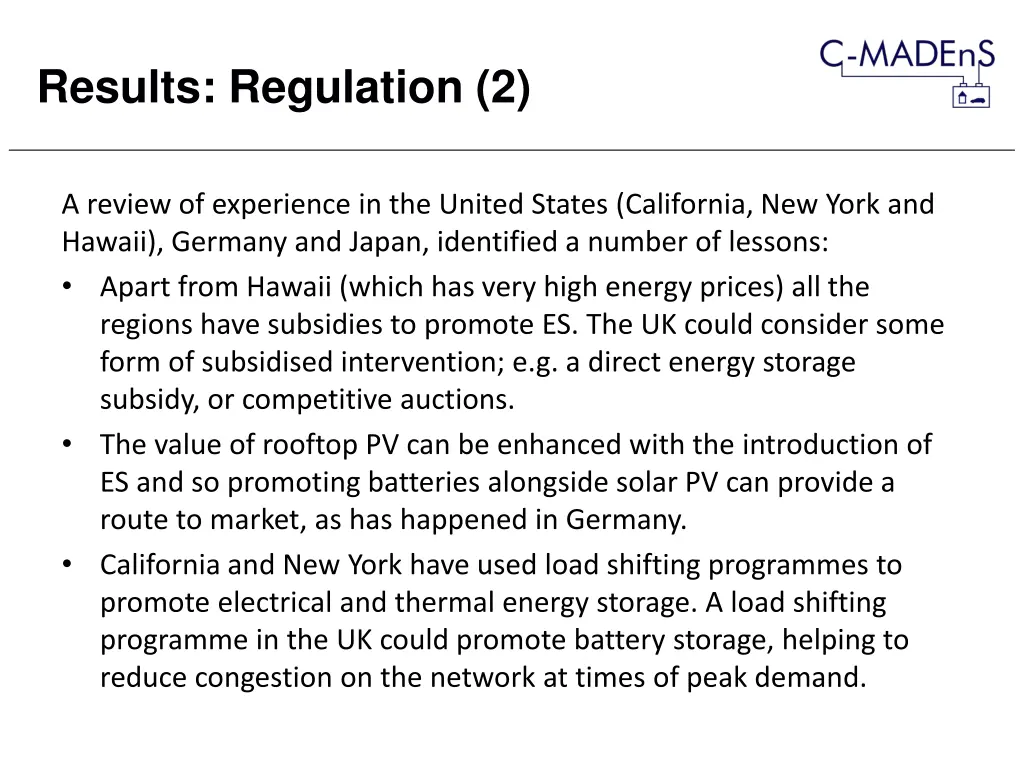 results regulation 2