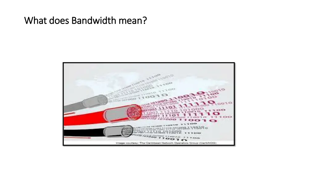 what does what does bandwidth