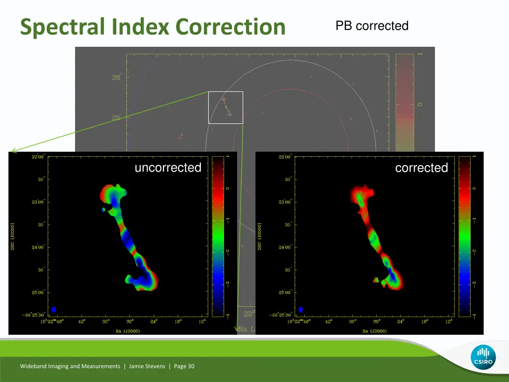 spectral index correction 3