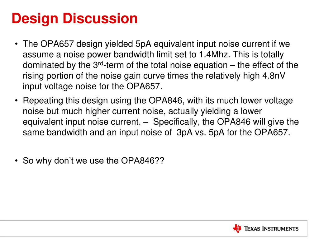 design discussion