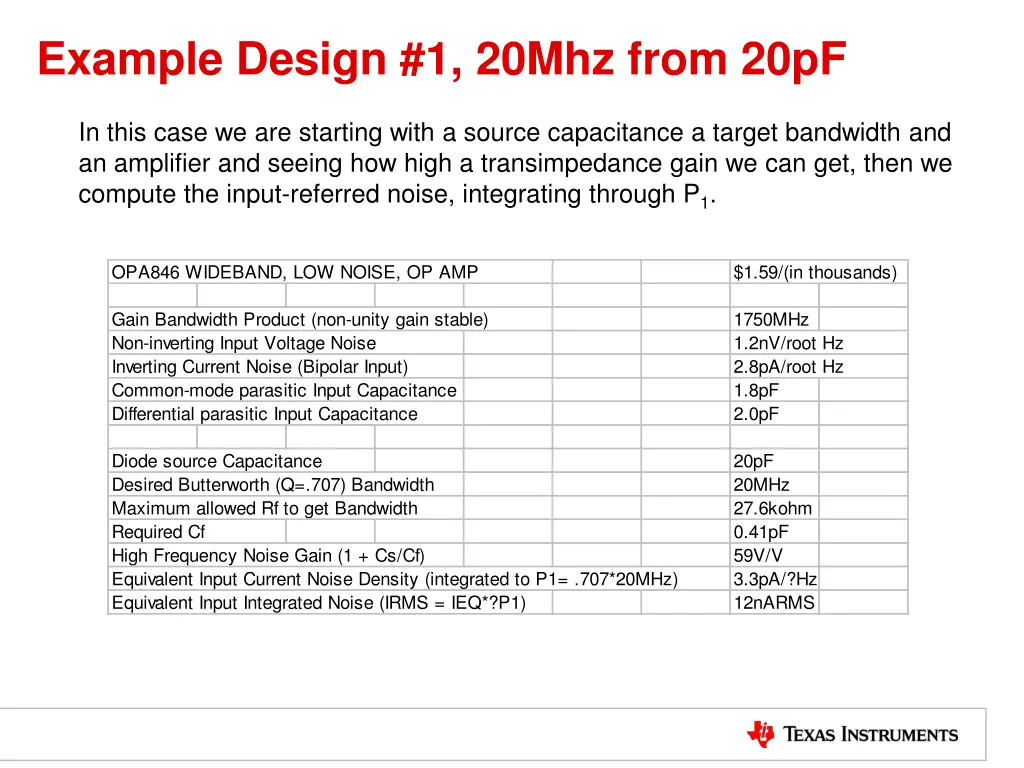 example design 1 20mhz from 20pf