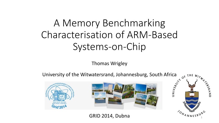 a memory benchmarking characterisation