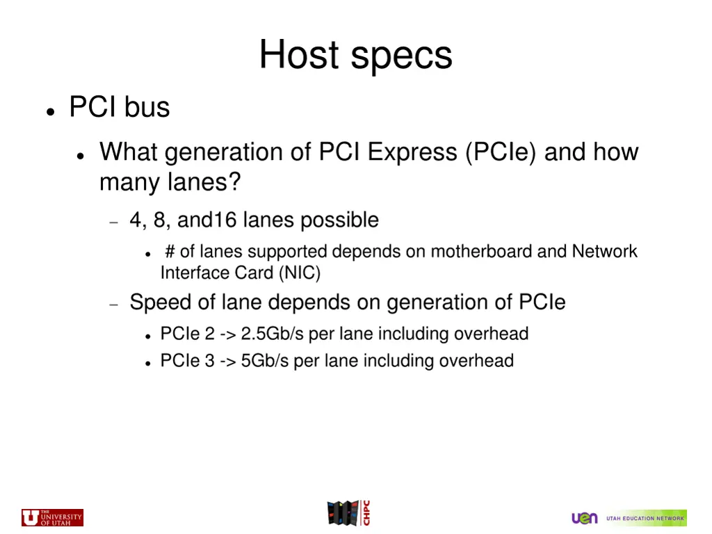 host specs 1