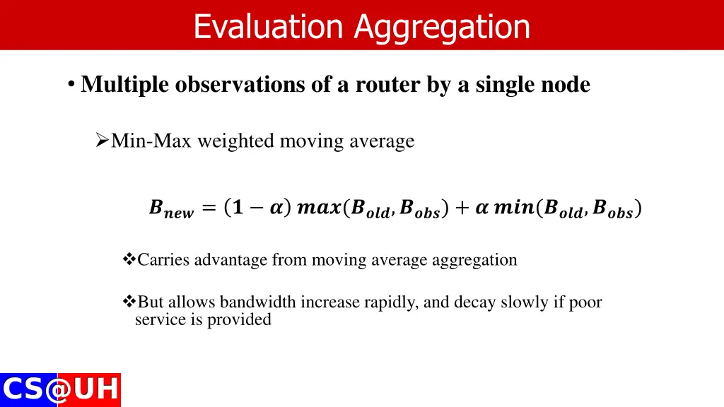 evaluation aggregation 2