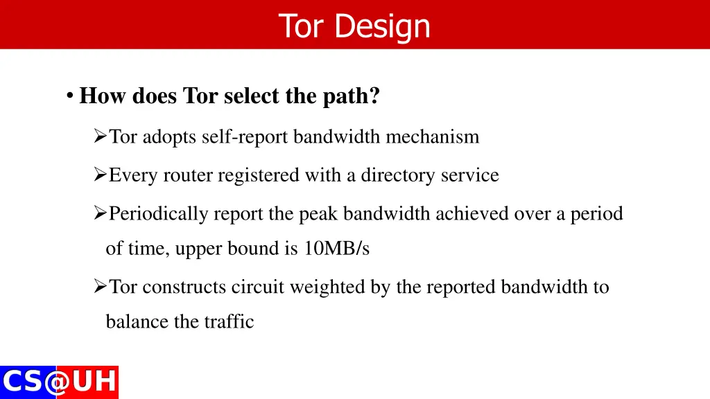 tor design 1