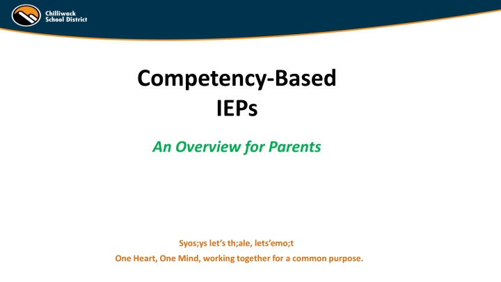 competency based ieps