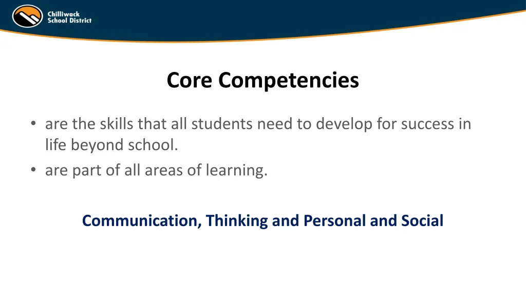 core competencies