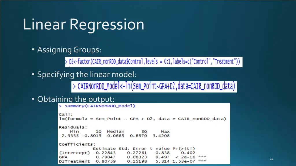 linear regression 2