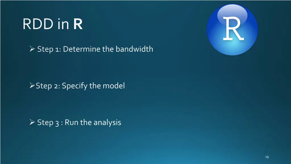 rdd in r