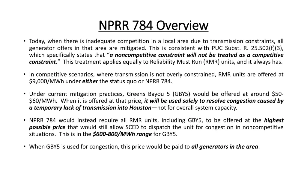 nprr 784 overview nprr 784 overview