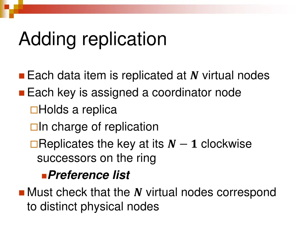 adding replication