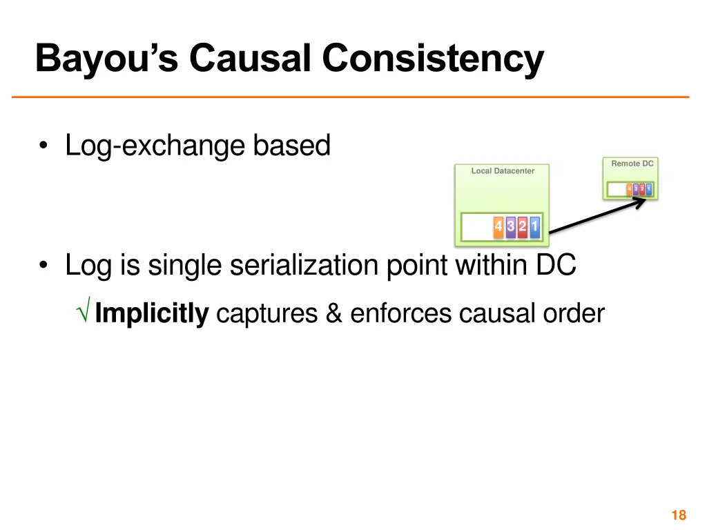 bayou s causal consistency