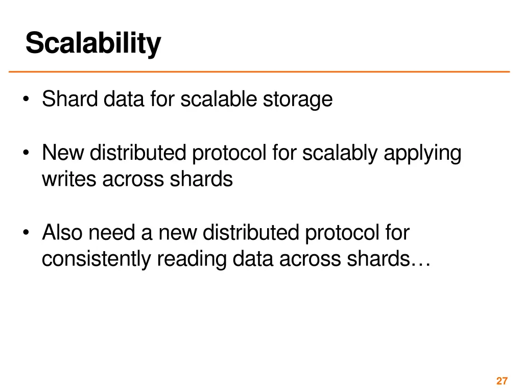 scalability