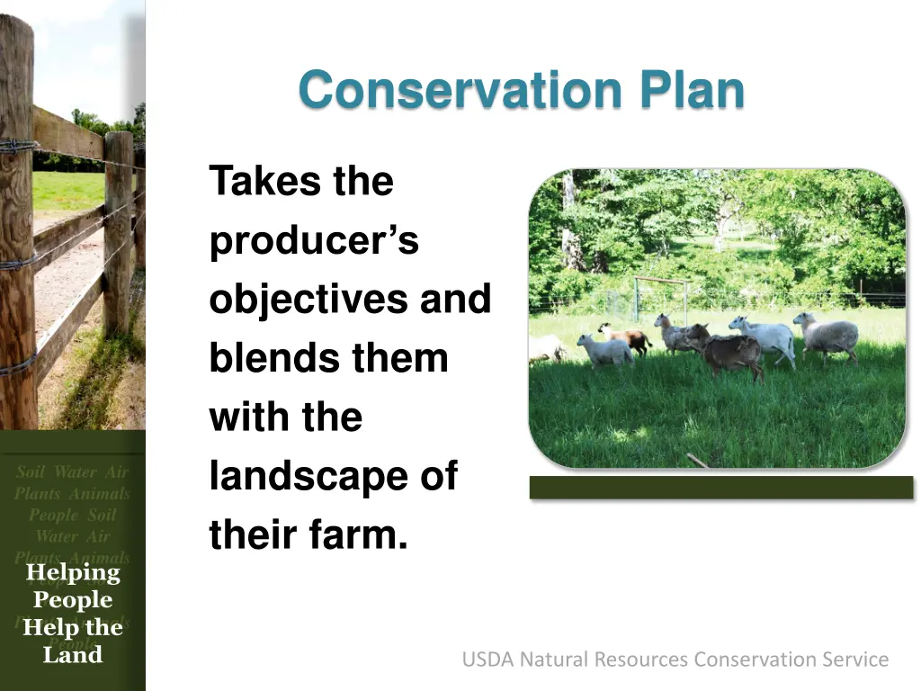 conservation plan 1