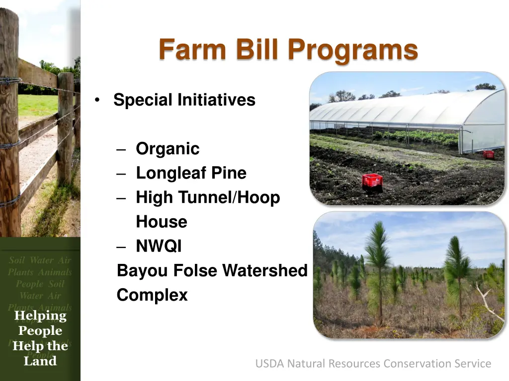 farm bill programs 15