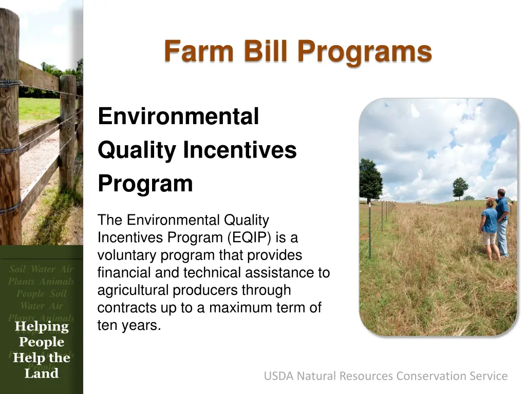 farm bill programs 4