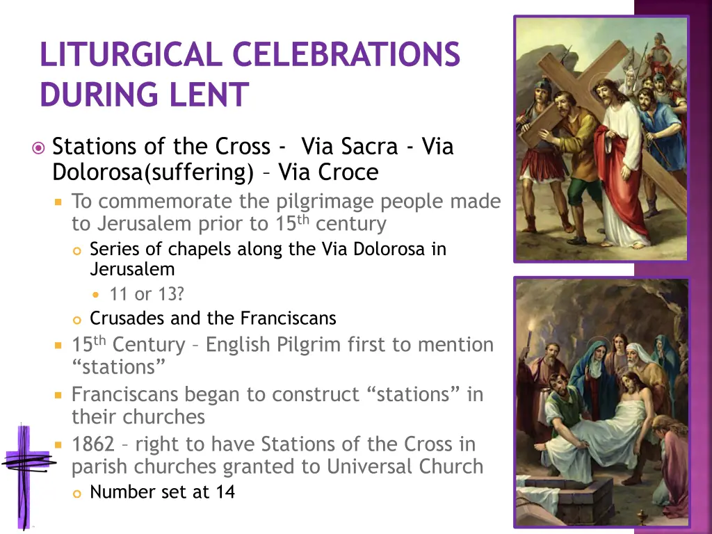 liturgical celebrations during lent 1