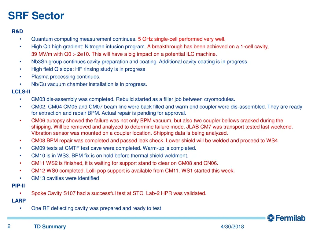 srf sector