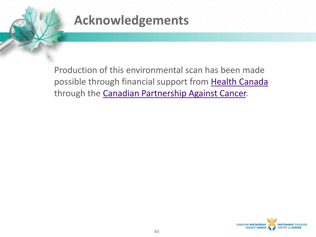 acknowledgements