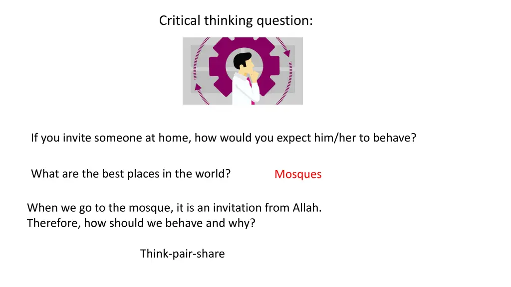 critical thinking question