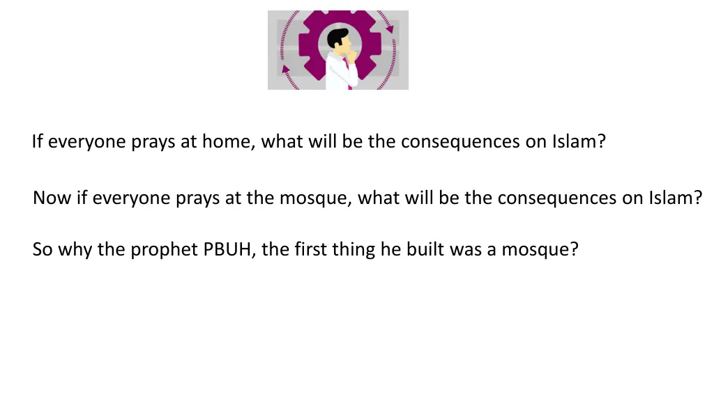 if everyone prays at home what will