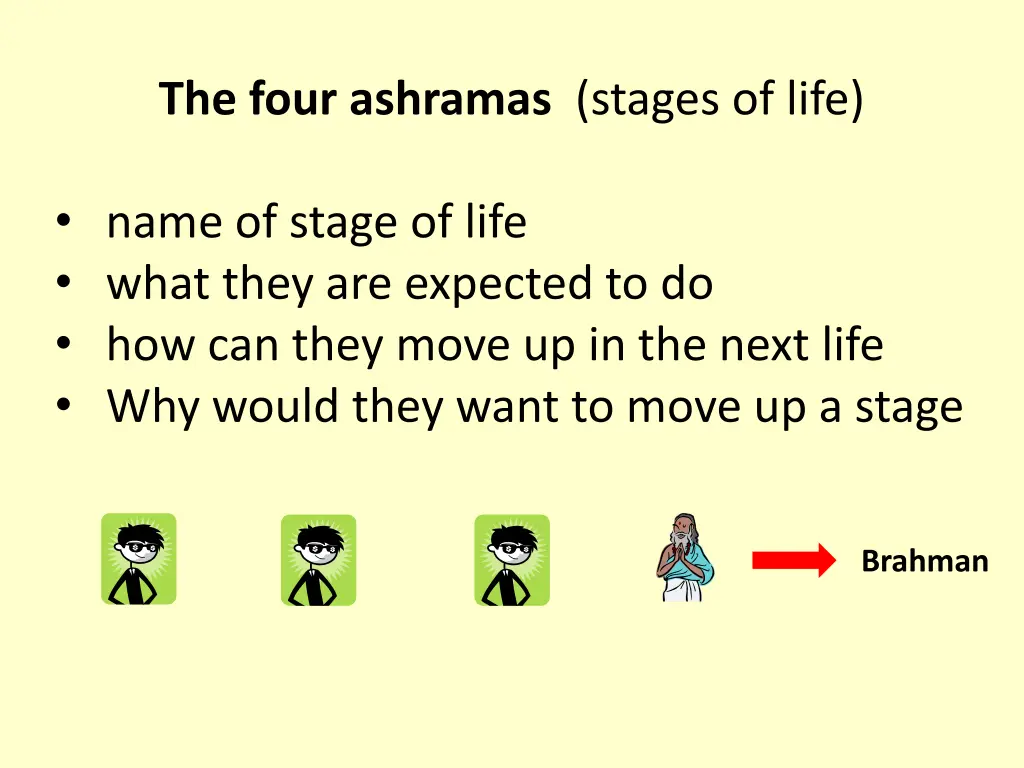 the four ashramas stages of life