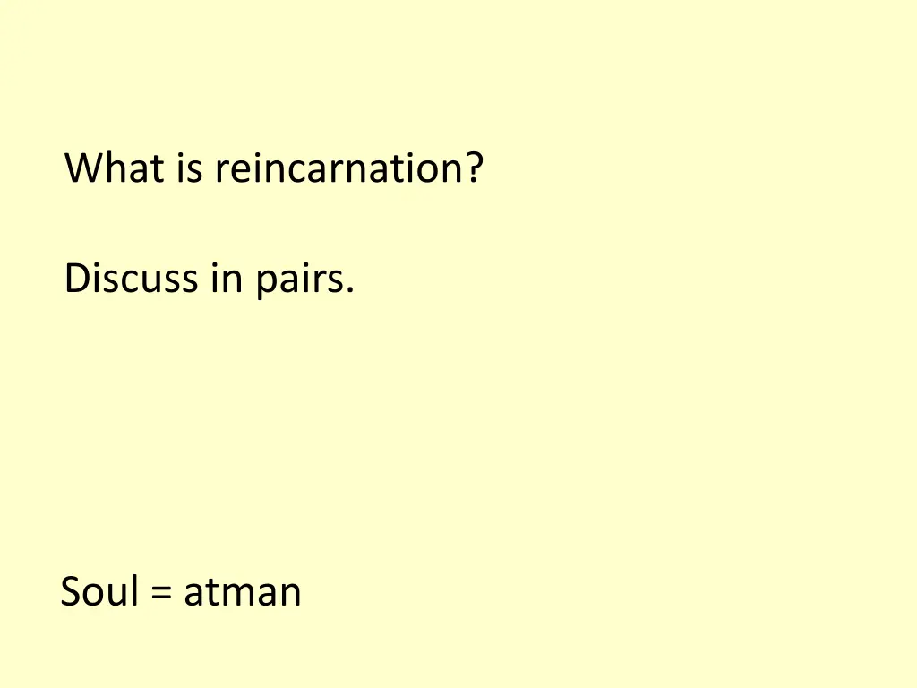 what is reincarnation