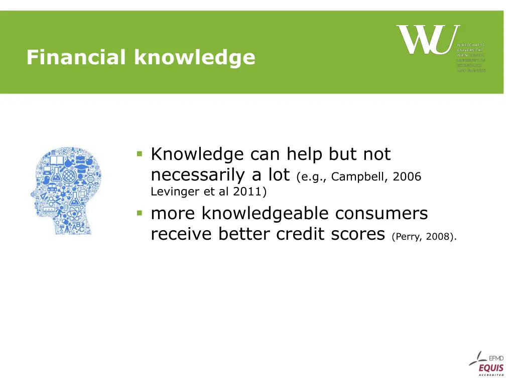 financial knowledge