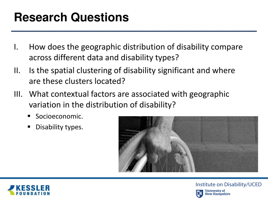 research questions