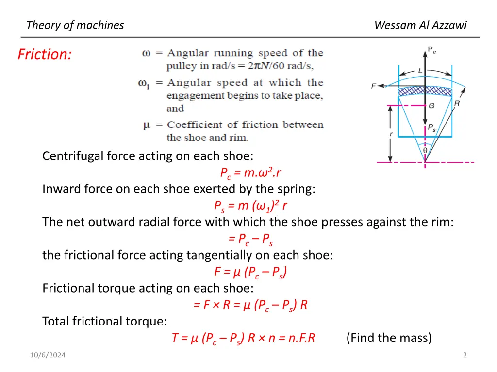 theory of machines 1