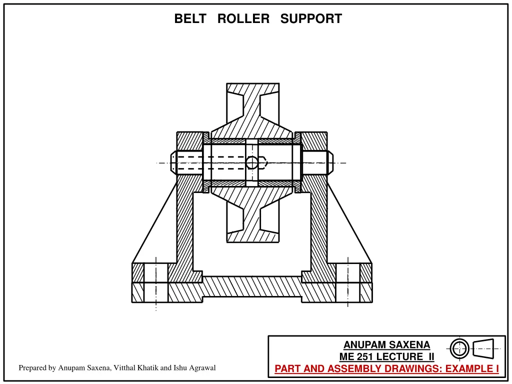 belt roller support 10