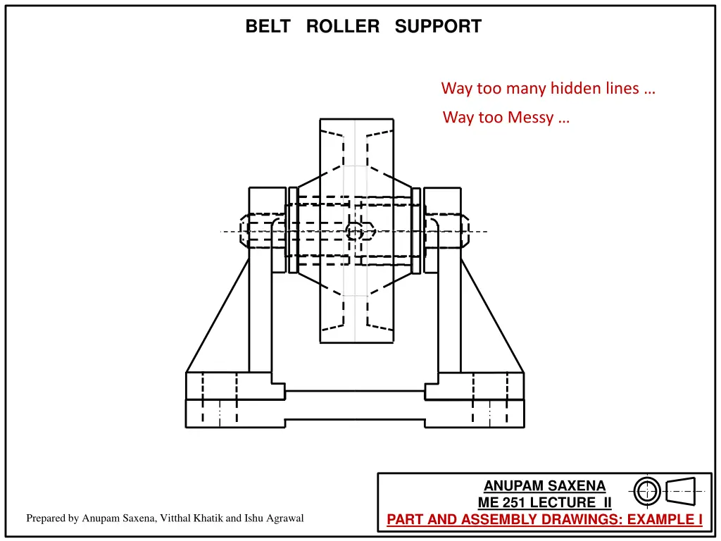 belt roller support 7