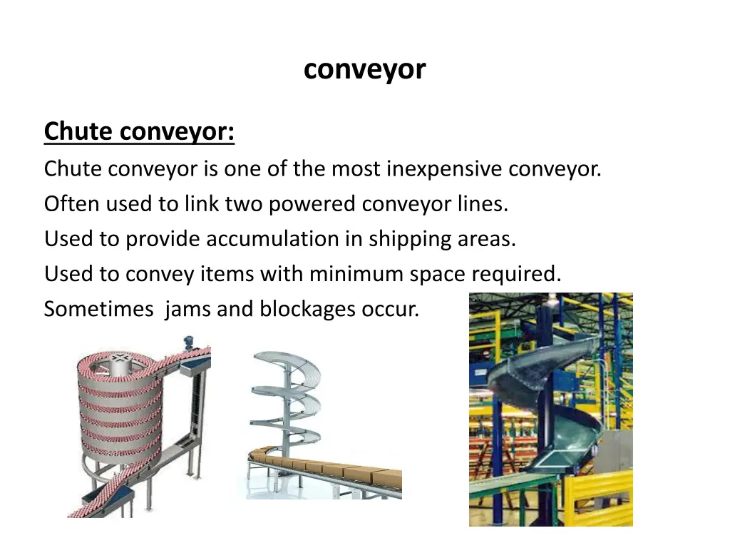 conveyor 1