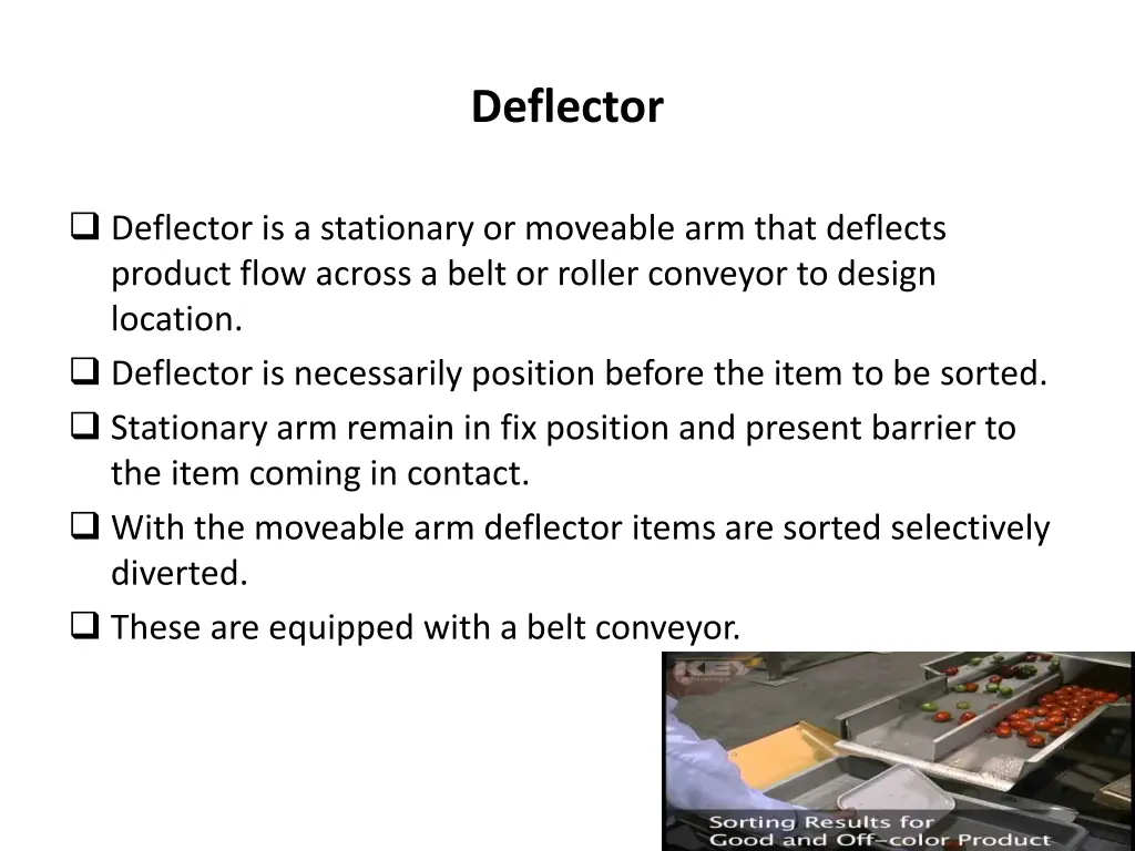 deflector