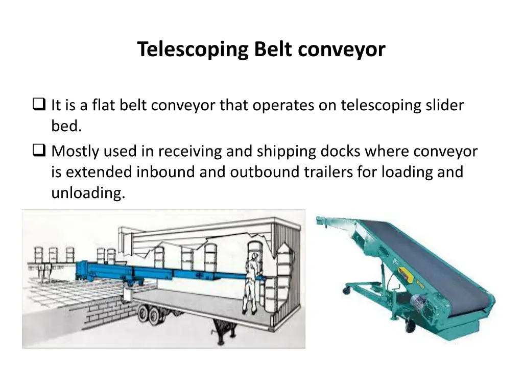 telescoping belt conveyor