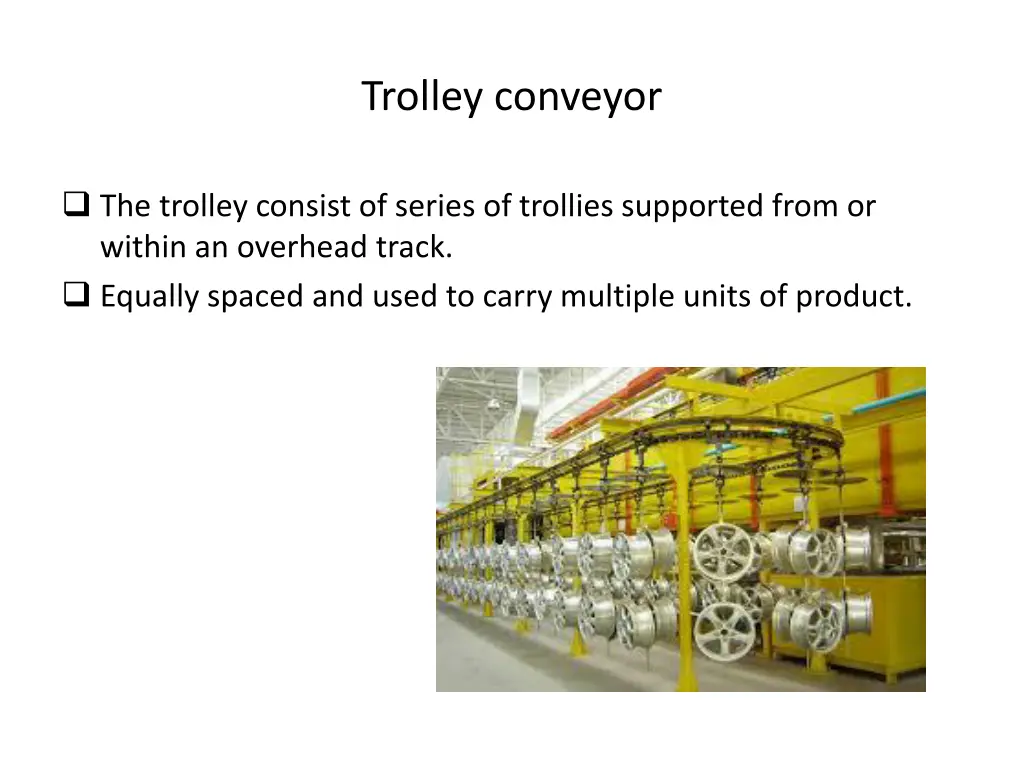 trolley conveyor