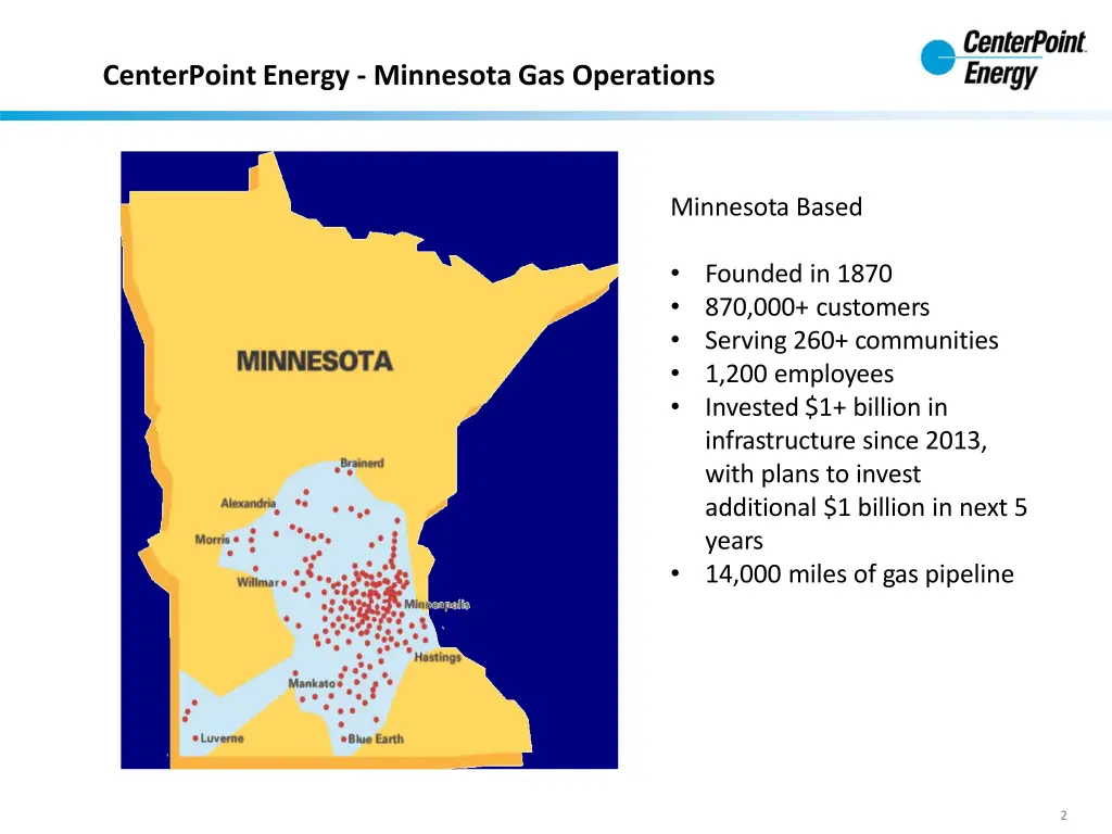 centerpointenergy minnesotagas operations