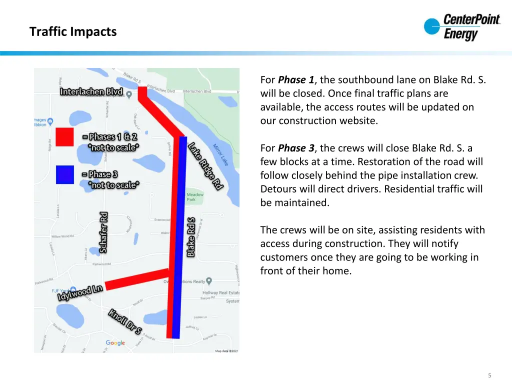 traffic impacts