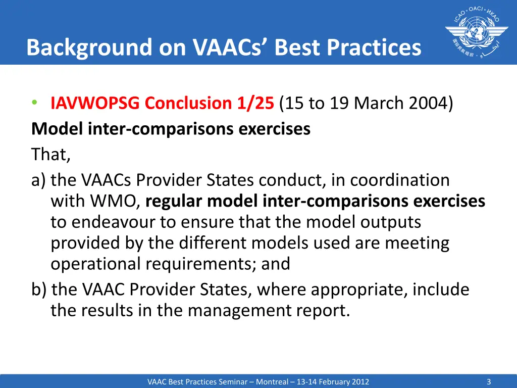 background on vaacs best practices 1