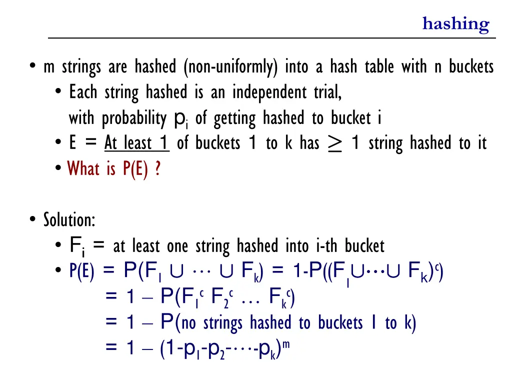 hashing 1