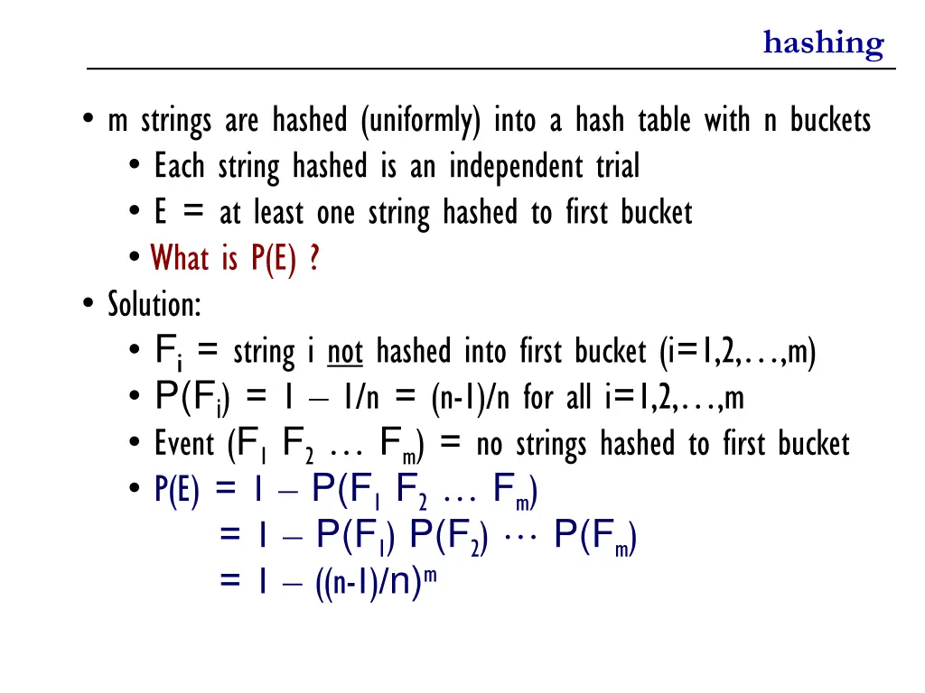 hashing