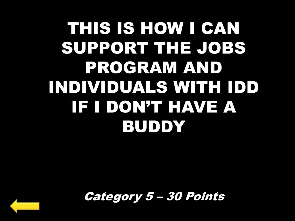 this is how i can support the jobs program